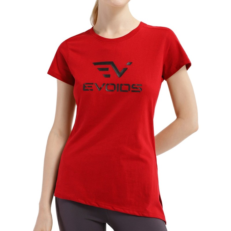Women's T-shirt Evoids Carmen red 742206-650 Women's T-shirt Evoids Carmen red 742206-650