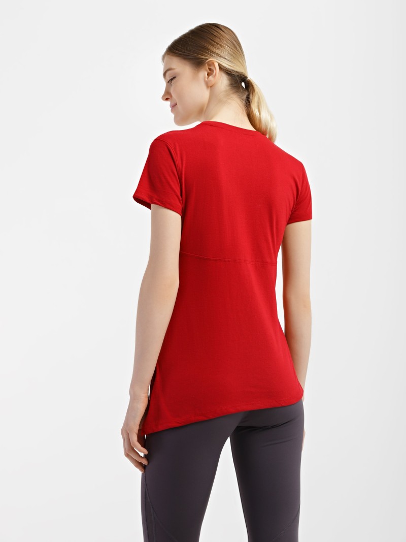 Women's T-shirt Evoids Carmen red 742206-650 Women's T-shirt Evoids Carmen red 742206-650