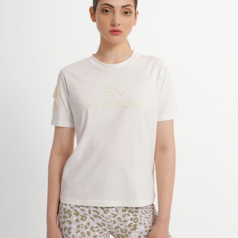 Camiseta de mujer Evoids Glen blanco 552331-100