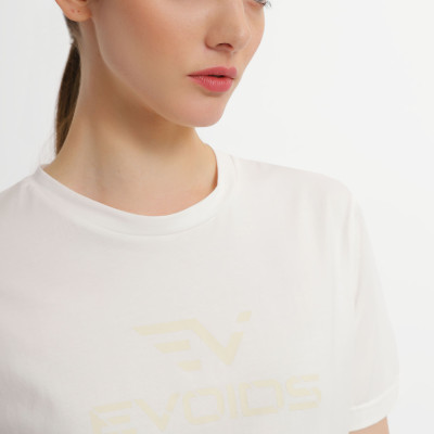 Camiseta de mujer Evoids Glen blanco 552331-100