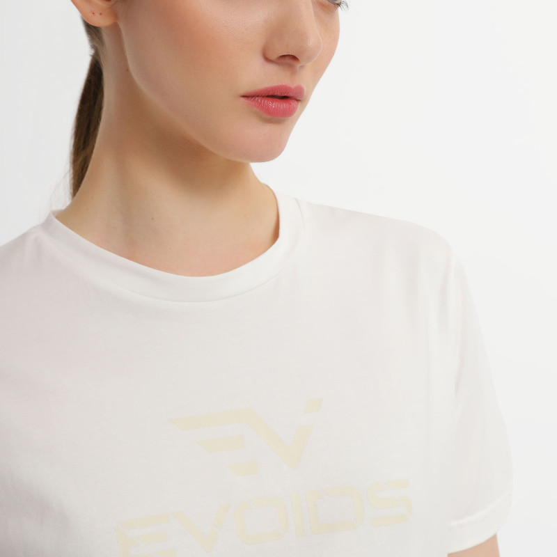 Camiseta de mujer Evoids Glen blanco 552331-100