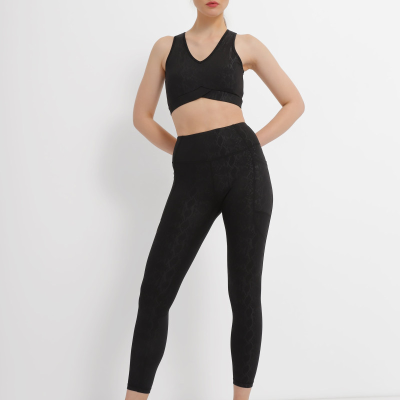 Women's leggings Evoids Mamba dark gray 312311-020
