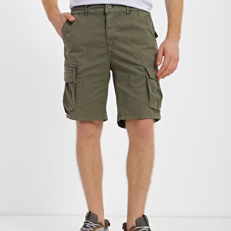 Pantalones cortos de hombre Evoids Metz caqui 362302-350