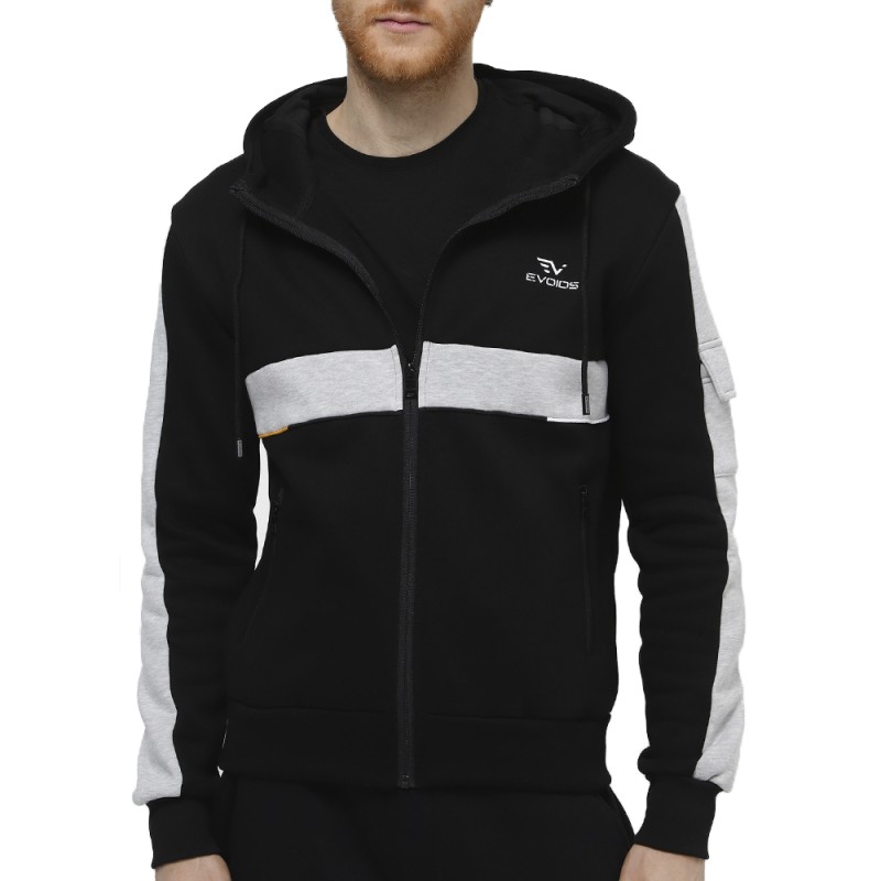 Men's sweatshirt Evoids Giverny black 552407-010