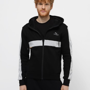 Men's sweatshirt Evoids Giverny black 552407-010