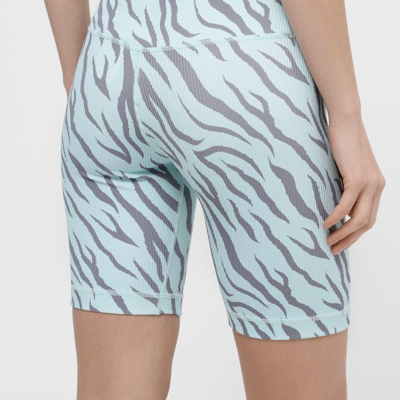 Women's cycling shorts Evoids Sheetah blue 312303-400 Women's cycling shorts Evoids Sheetah blue 312303-400
