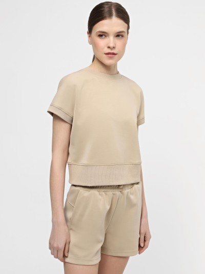Women's T-shirt Evoids Gransa beige 142401-125 Women's T-shirt Evoids Gransa beige 142401-125
