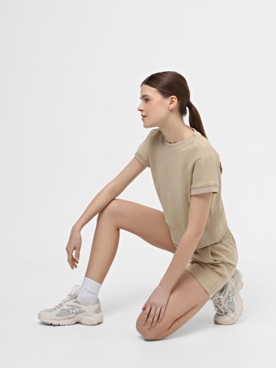 Women's T-shirt Evoids Gransa beige 142401-125 Women's T-shirt Evoids Gransa beige 142401-125