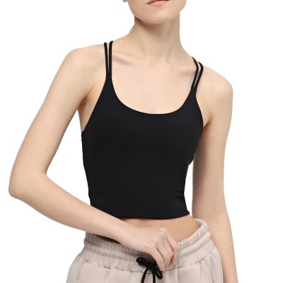 Camiseta de mujer Evoids Launt negra 142409-010