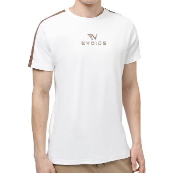 Men's T-shirt Evoids Tarbent milky 552441-121
