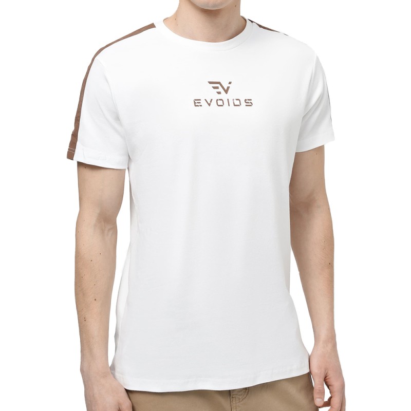 Men's T-shirt Evoids Tarbent milky 552441-121