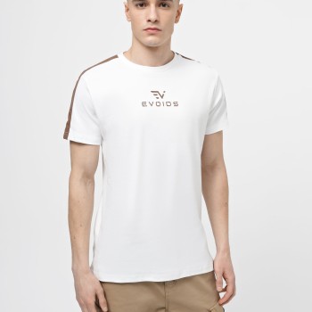 Men's T-shirt Evoids Tarbent milky 552441-121 Men's T-shirt Evoids Tarbent milky 552441-121