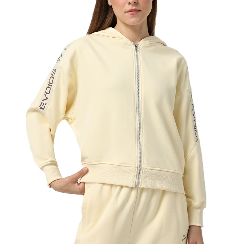 Women's sweatshirt Evoids Quintonila beige 552444-125