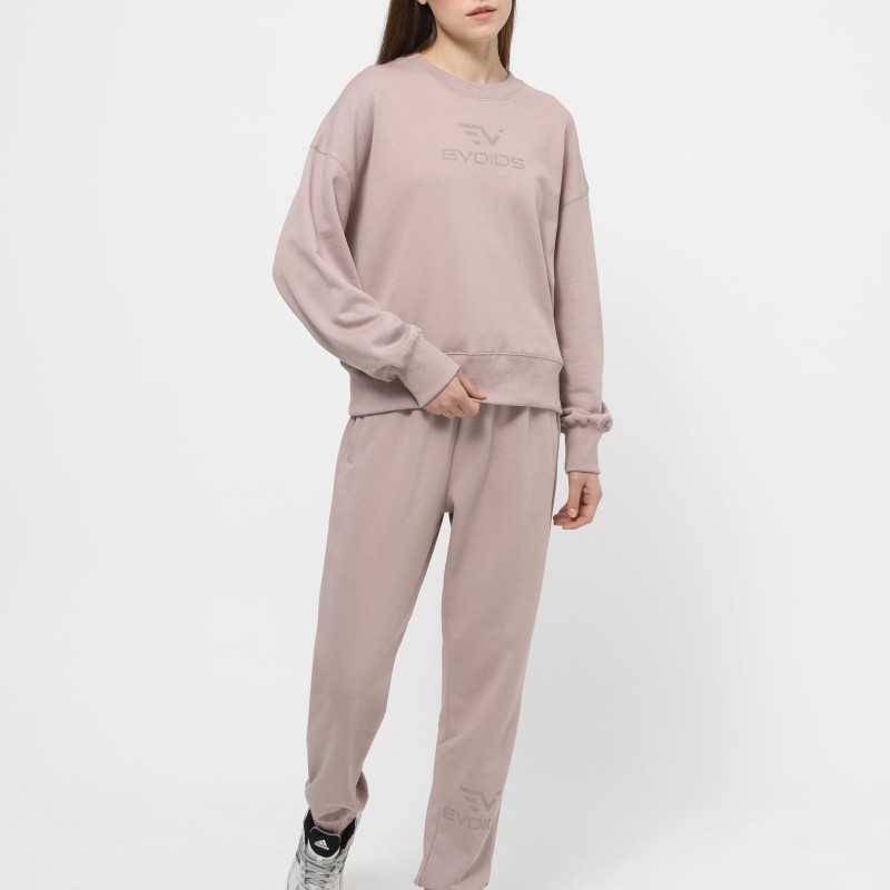 Pantalón de mujer Evoids Floriana moca 552445-240