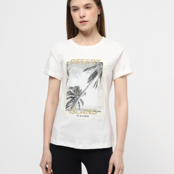 Camiseta de mujer Evoids Clarete lechoso 552446-121