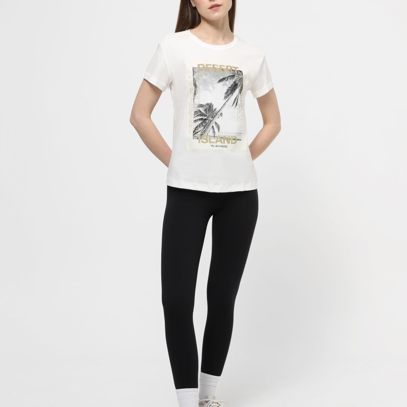 Women's T-shirt Evoids Clarete milky 552446-121