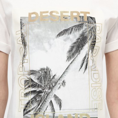 Women's T-shirt Evoids Clarete milky 552446-121