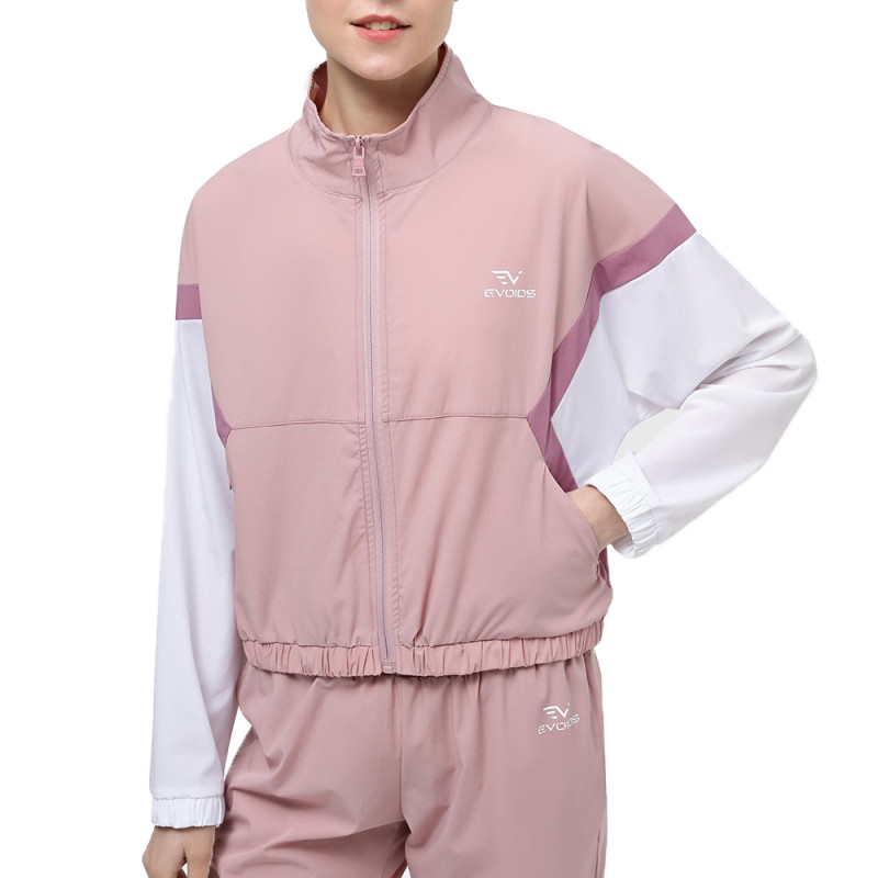 Women's windbreaker Evoids Lakota dark pink 552340-620
