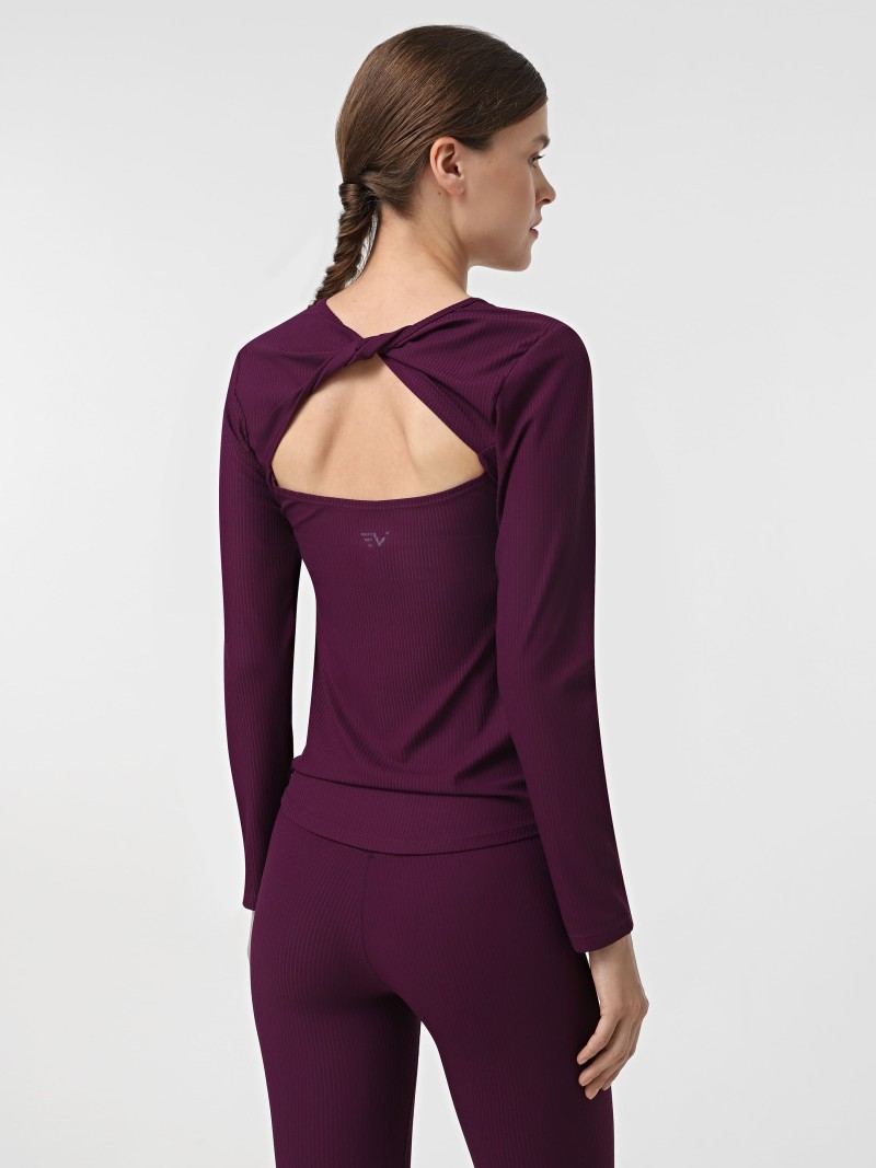 Evoids Celestra long sleeve t-shirt purple 142504-010 Evoids Celestra long sleeve t-shirt purple 142504-010