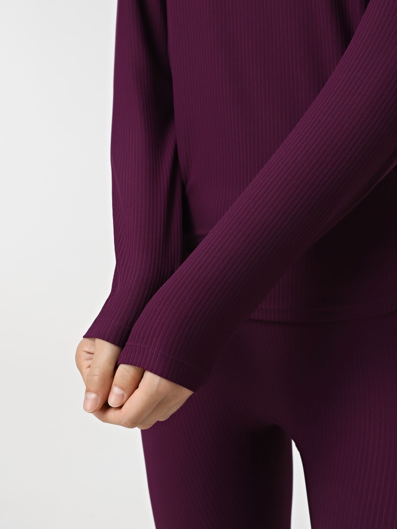 Evoids Celestra long sleeve t-shirt purple 142504-010 Evoids Celestra long sleeve t-shirt purple 142504-010