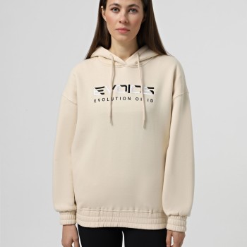 Women's sweatshirt Evoids Saronsa beige 552510-125