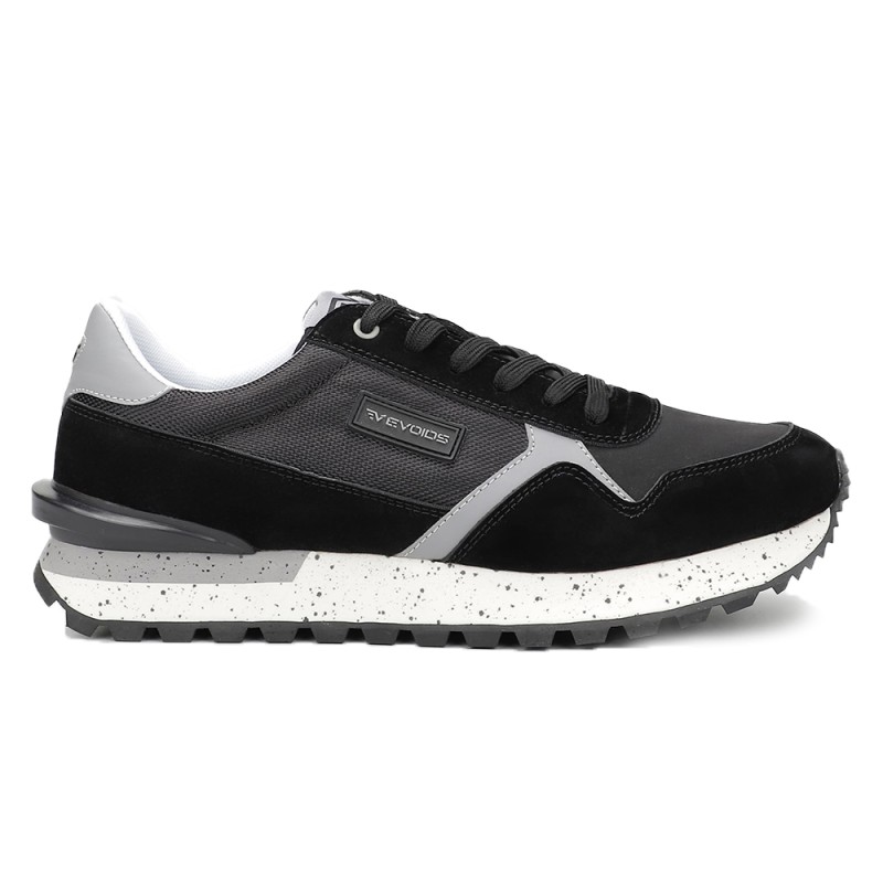 Zapatillas de hombre Evoids Halush negras 762502-010 Zapatillas de hombre Evoids Halush negras 762502-010