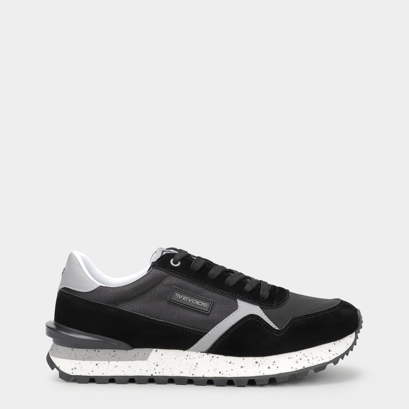 Zapatillas de hombre Evoids Halush negras 762502-010 Zapatillas de hombre Evoids Halush negras 762502-010