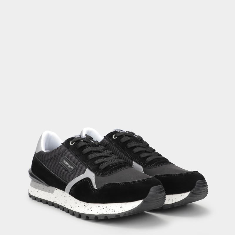 Zapatillas de hombre Evoids Halush negras 762502-010 Zapatillas de hombre Evoids Halush negras 762502-010