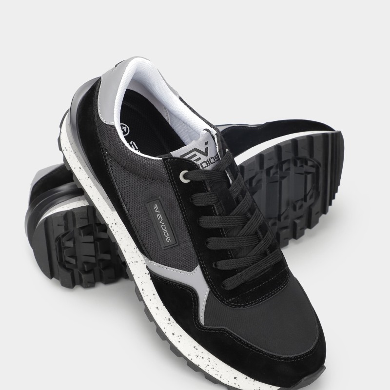 Zapatillas de hombre Evoids Halush negras 762502-010 Zapatillas de hombre Evoids Halush negras 762502-010