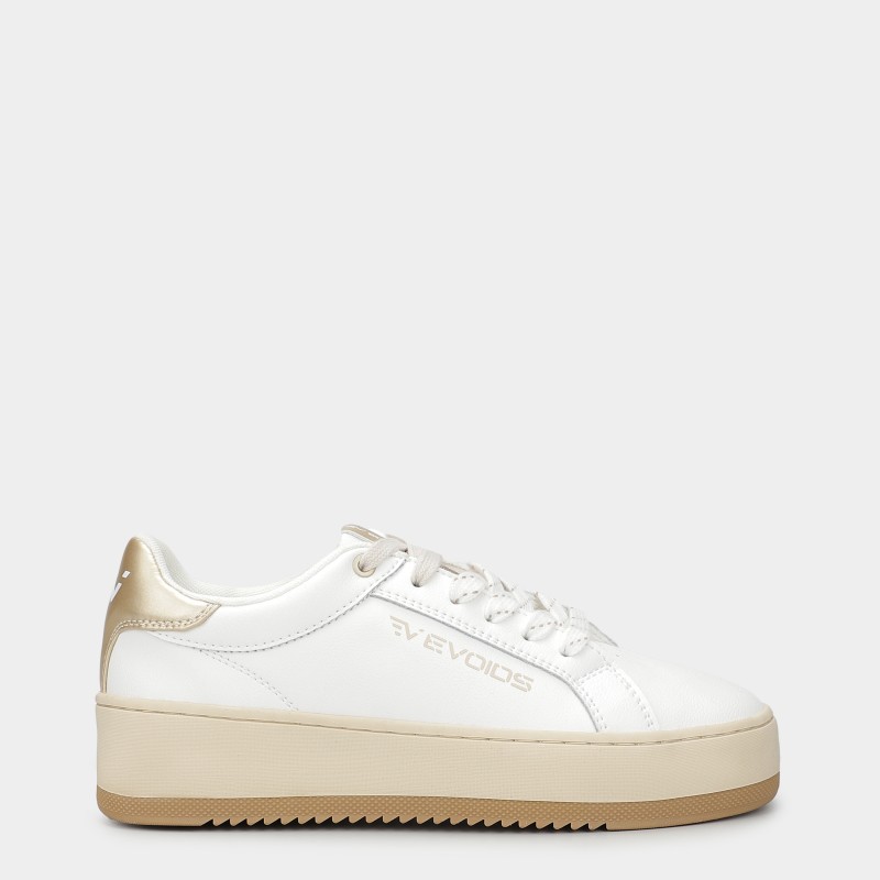 Zapatillas de mujer Evoids Barfa blancas 872501-100