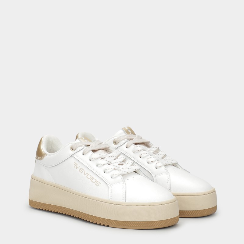 Zapatillas de mujer Evoids Barfa blancas 872501-100