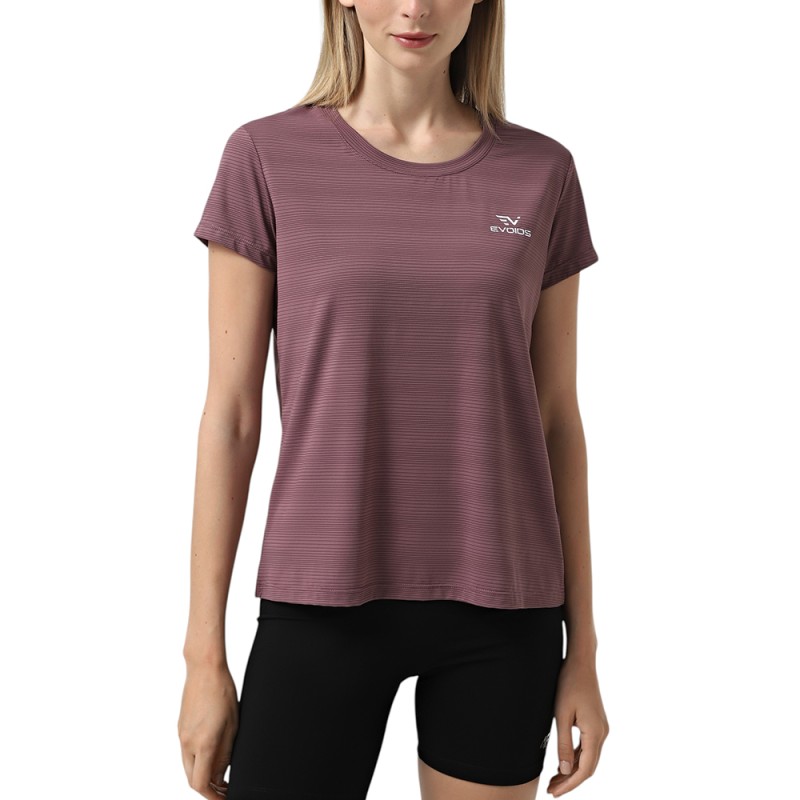 Camiseta de mujer Evoids Nara morada 932506-510 Camiseta de mujer Evoids Nara morada 932506-510