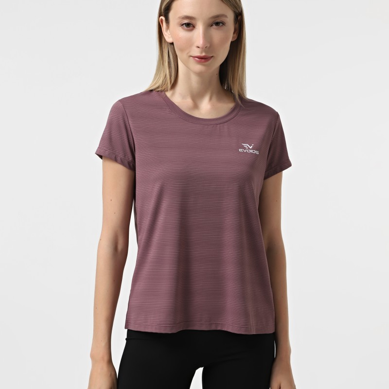 Camiseta de mujer Evoids Nara morada 932506-510 Camiseta de mujer Evoids Nara morada 932506-510