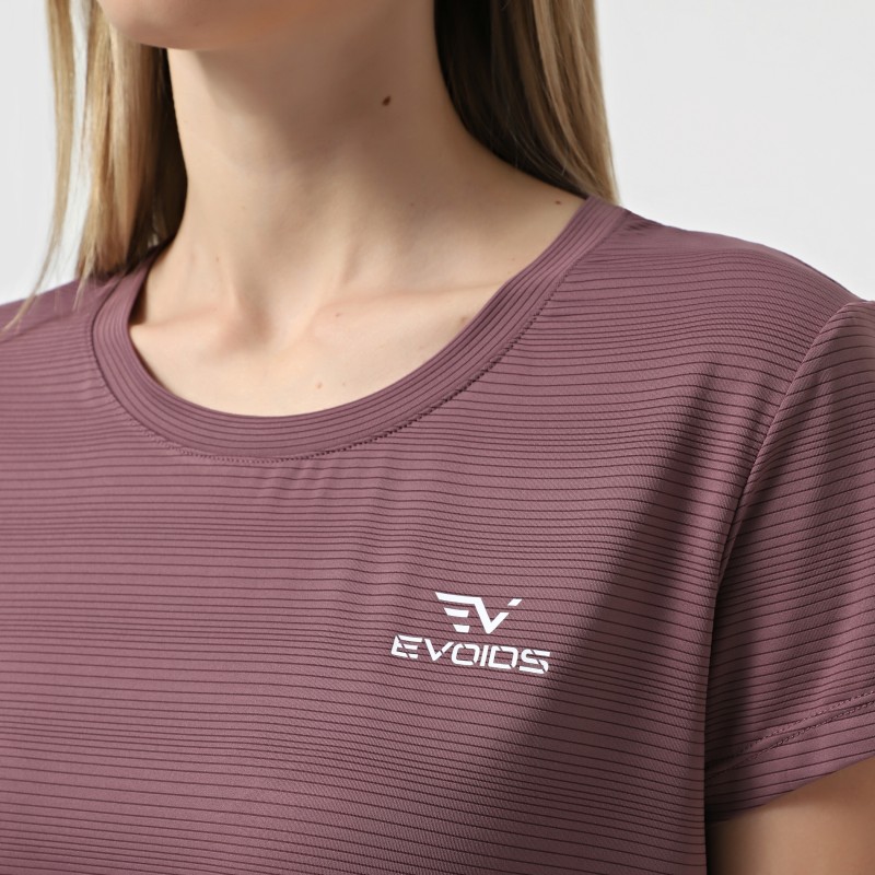 Camiseta de mujer Evoids Nara morada 932506-510 Camiseta de mujer Evoids Nara morada 932506-510