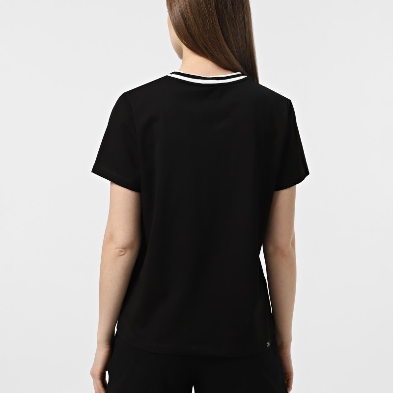 Camiseta de mujer Evoids Liesel negra 552517-010 Camiseta de mujer Evoids Liesel negra 552517-010