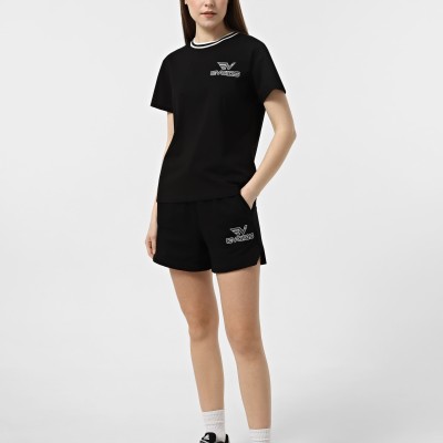 Camiseta de mujer Evoids Liesel negra 552517-010 Camiseta de mujer Evoids Liesel negra 552517-010