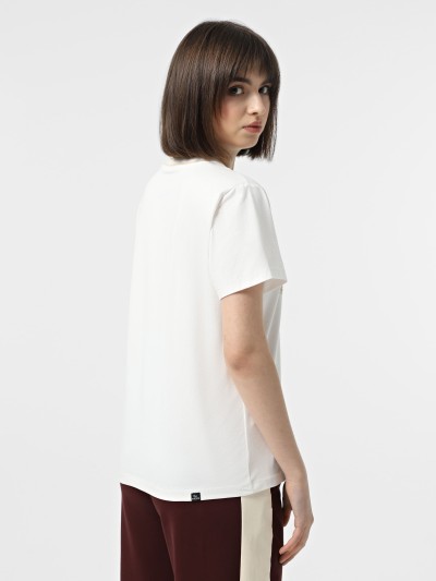 Camiseta de mujer Evoids Coraline lechosa 552518-121