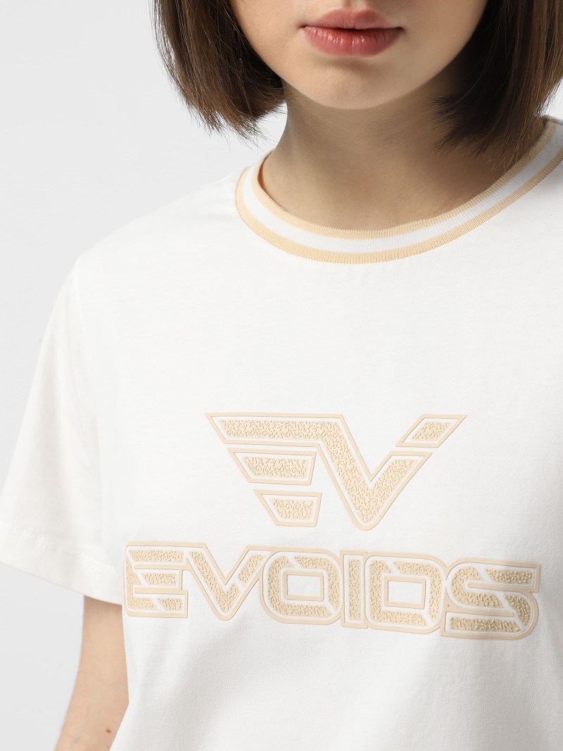 Camiseta de mujer Evoids Coraline lechosa 552518-121