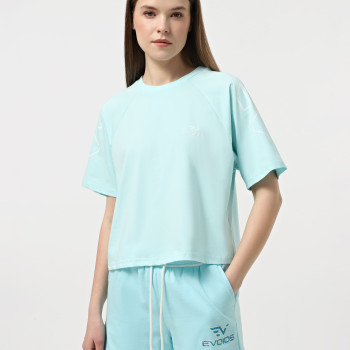 Camiseta de mujer Evoids Clarisse azul 552519-310