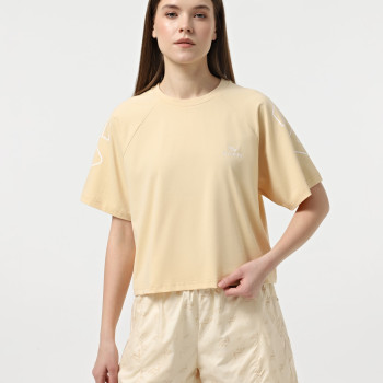 Camiseta de mujer Evoids Clarisse beige 552519-125