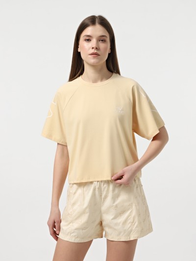 Camiseta de mujer Evoids Clarisse beige 552519-125