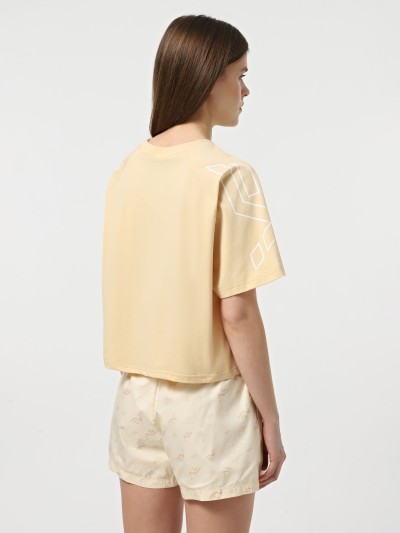Camiseta de mujer Evoids Clarisse beige 552519-125