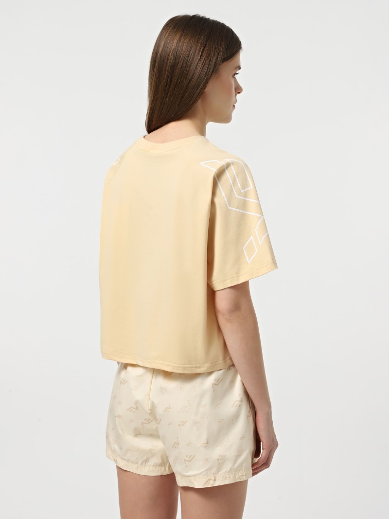 Camiseta de mujer Evoids Clarisse beige 552519-125