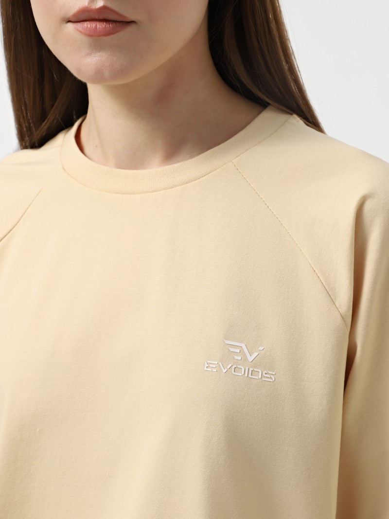 Camiseta de mujer Evoids Clarisse beige 552519-125