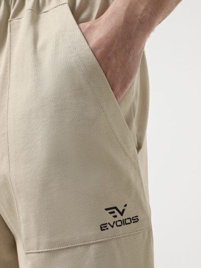 Pantalón corto de hombre Evoids Oswin beige 552533-125