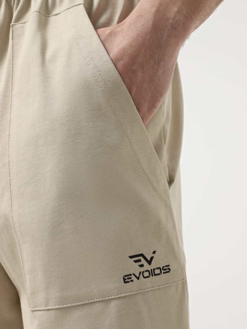 Pantalón corto de hombre Evoids Oswin beige 552533-125