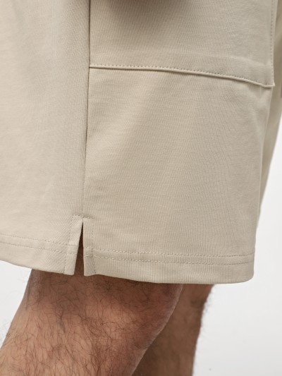 Pantalón corto de hombre Evoids Oswin beige 552533-125