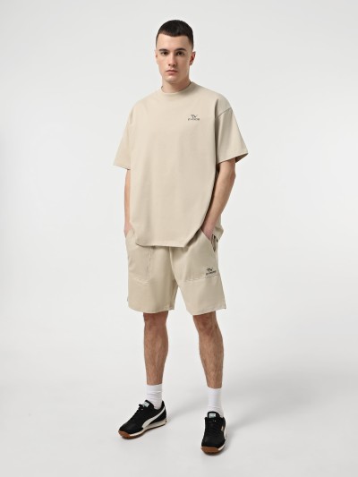 Pantalón corto de hombre Evoids Oswin beige 552533-125