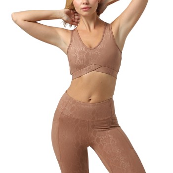 Women's bra Evoids Mamba brown 312310-200