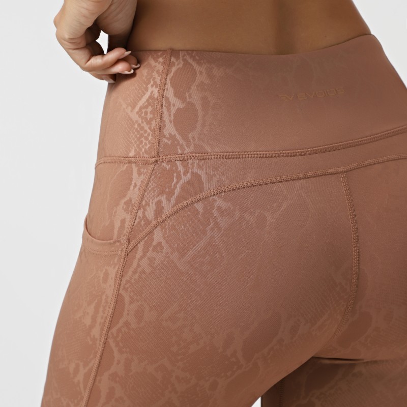 Women's leggings Evoids Mamba brown 312311-200